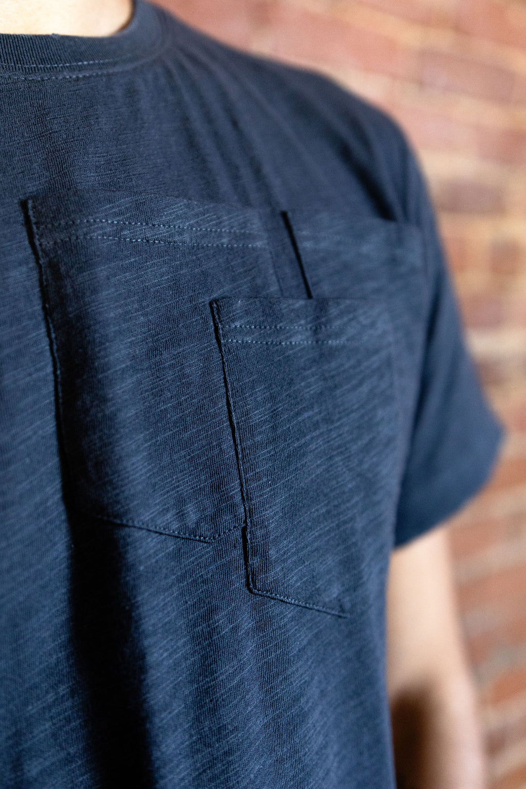 Triple Pocket Tee - Charcoal